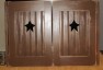 Primitive Wood Country Window Shutters 